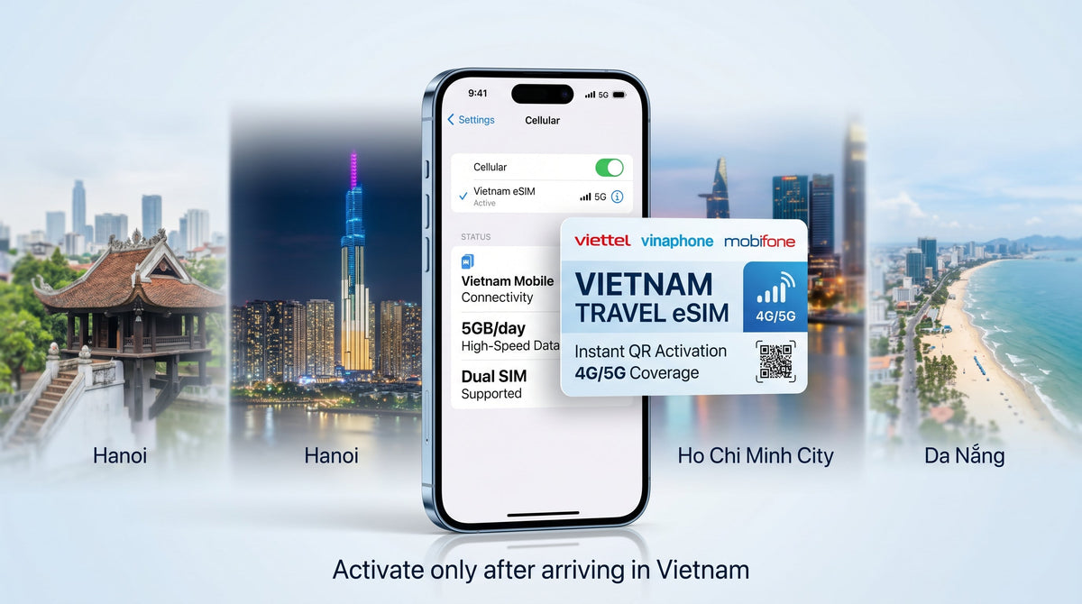 How to Set Up a Mobile Hotspot on iPhone Using Vietnam eSIM